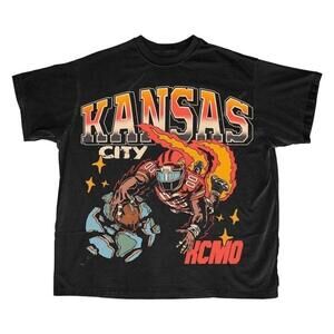 Kansas City Football Graphic Tee Sports Fan Gift Unisex T-Shirt